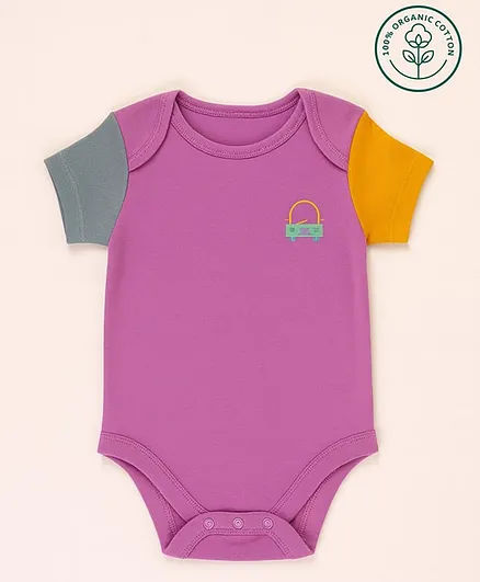 FirstCry Organic Cotton Bodysuits and Rompers Pack of 3