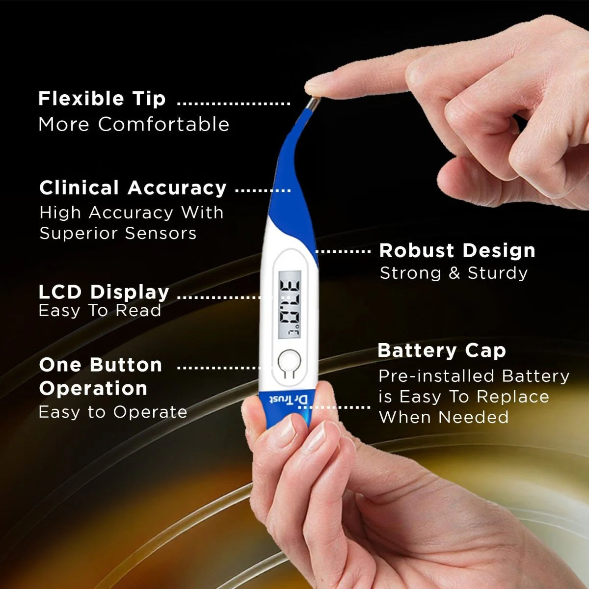 Dr. Trust Digital Thermo-Hygrometer