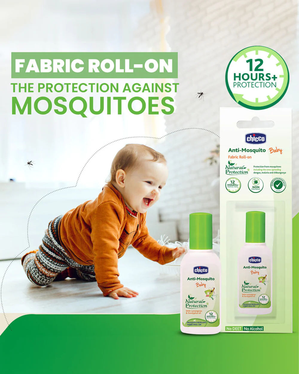 BabyZania Mosquito-Repellent Romper