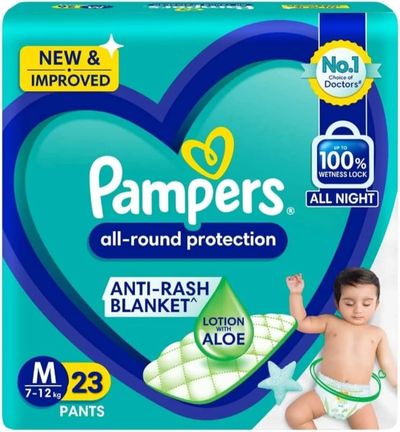 Pampers Pants Diaper Pants Medium Size — buy on Amazon India