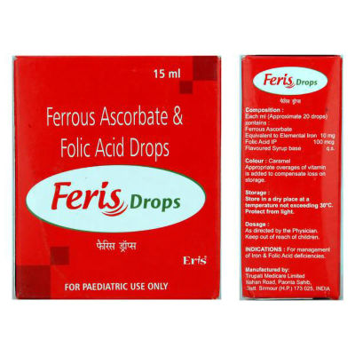 FeRise Plant-Based Iron Drops — buy on Amazon India