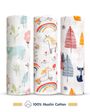 Babyhug Organic Cotton Muslin 3-Pack (100x100 cm)
