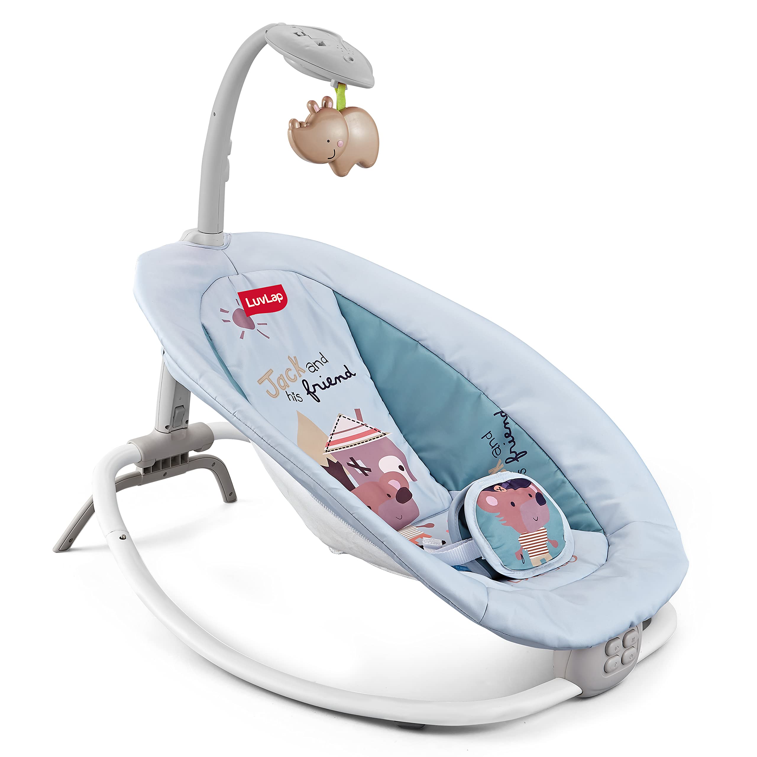 LuvLap Manual Baby Rocker Chair for Infants