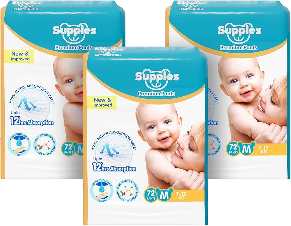 Supples Cloth Diaper - Fitted Style
