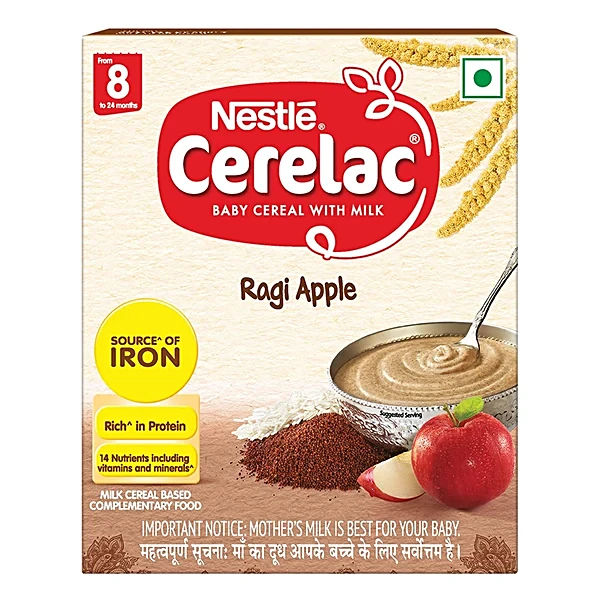 Nestle Cerelac Ragi and Cow Milk (400g)