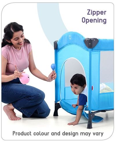 Babyhug Hexagon Playpen with Mosquito Net — buy on Amazon India