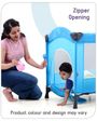 Babyhug Hexagon Playpen with Mosquito Net