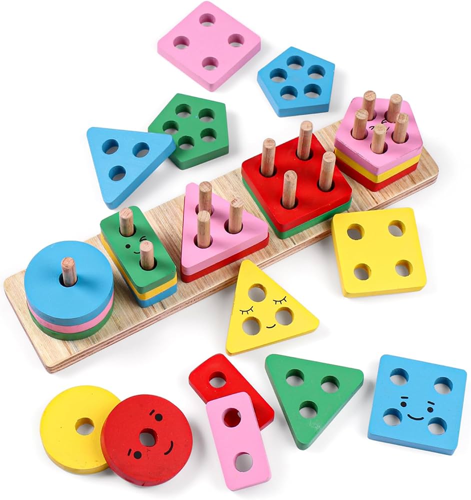 FirstCry Wooden Blocks Set