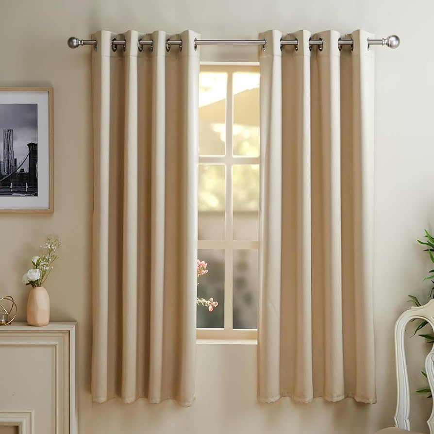 Amazon Basics 100% Blackout Thermal Curtains