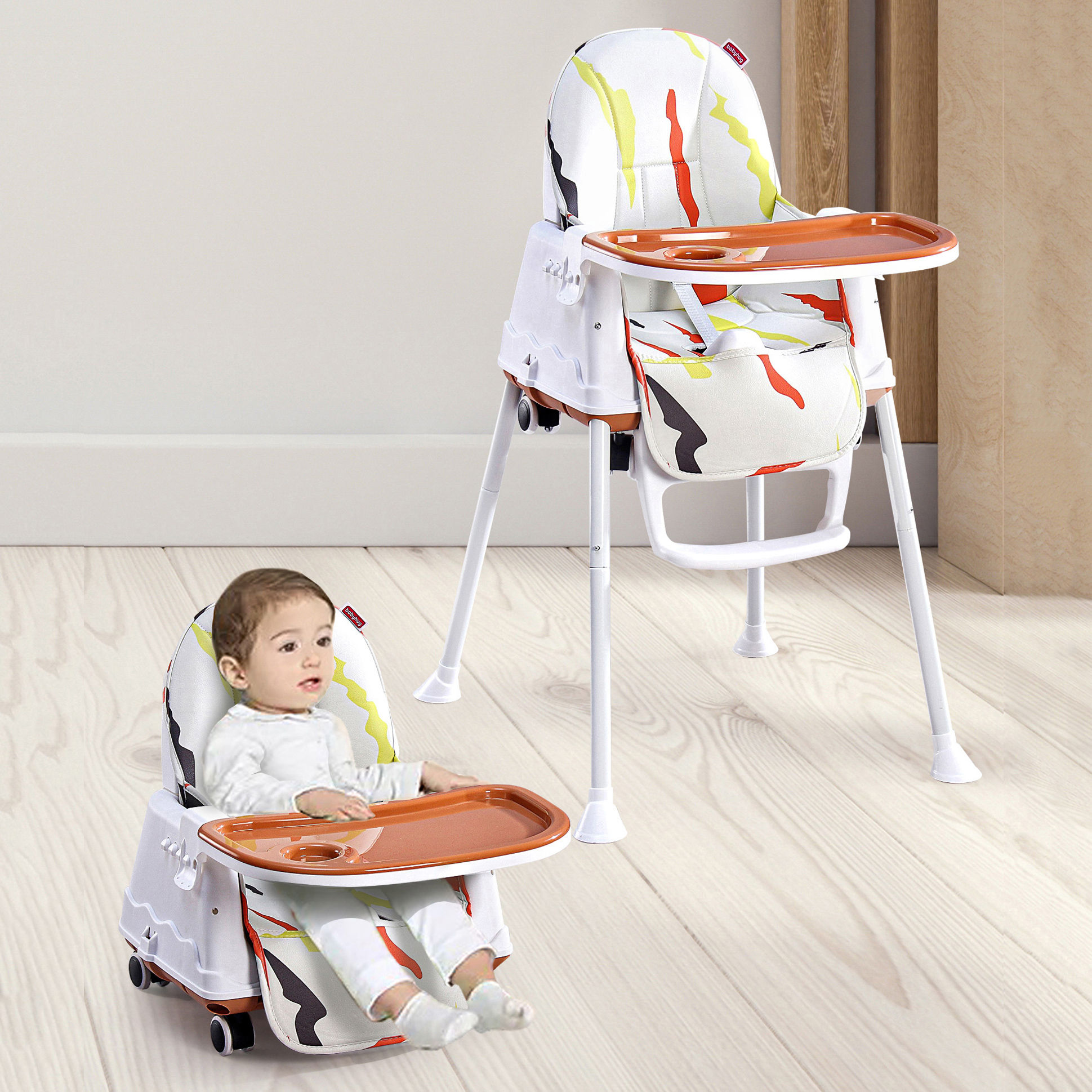 Babyhug Snuggy Portable High Chair