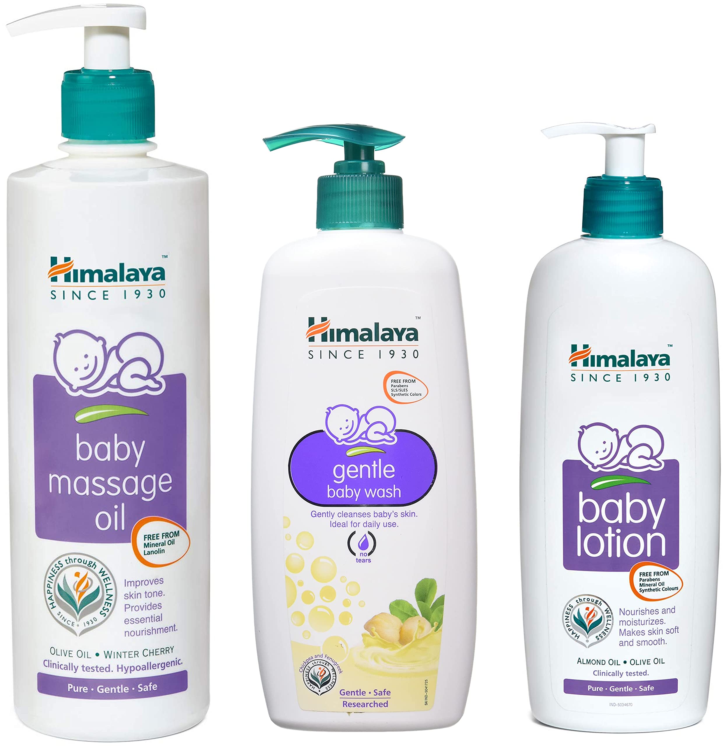 Himalaya Baby Oil with Almond