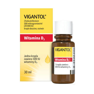 Vigantol Baby Vitamin D3 Drops (400 IU/drop) — buy on Amazon India