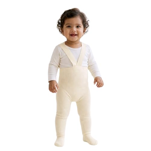 Timmy & Tammy 100% Organic Cotton Baby Leggings with Inbuilt Socks
