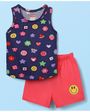 Babyhug 100% Cotton Shorts for Baby Boys and Girls - Pack of 2