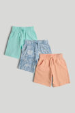Mothercare Basics Cotton Shorts for Infants - Slim Fit