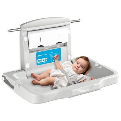 Babygo Wall-Mounted Changing Table with Safety Straps — buy on Amazon India
