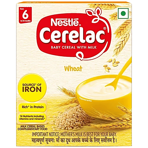 Nestlé Cerelac Wheat & Milk Baby Cereal 300g