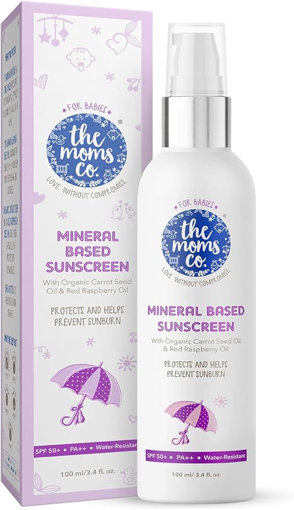The Moms Co. Natural Mineral Sunscreen SPF 50+