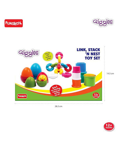 Funskool Giggles Stack N Nest Cups — buy on Amazon India