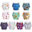 SuperBottoms Cloth Diapers Pack of 10 with Inserts