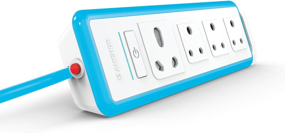 Anchor Weatherproof Extension Board 4-Outlet with Surge Protection