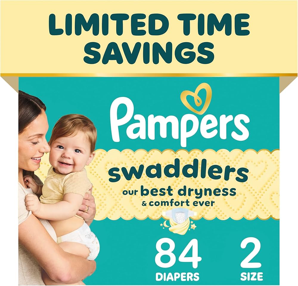 Pampers Swaddlers Large (8-17 kg) 30 pcs (Premium Fragrance-Free)
