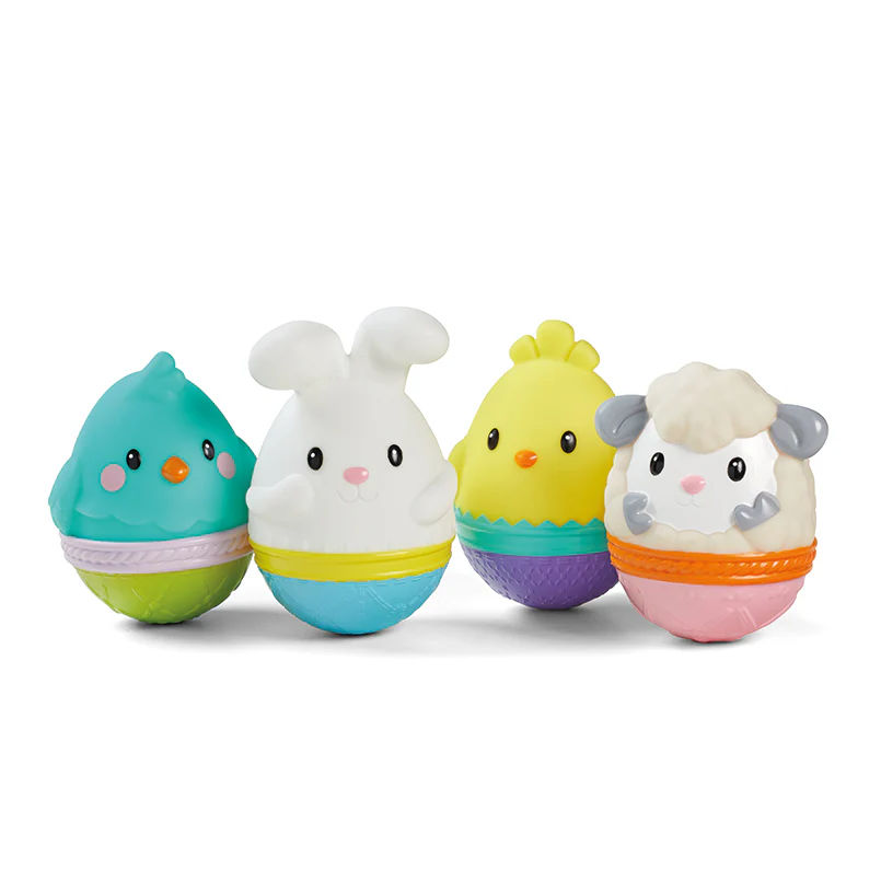 Infantino Squeeze & Teether Eggs
