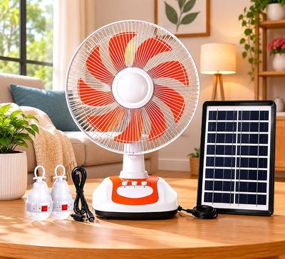 Portable 12-inch Table Fan with White Noise Output — buy on Amazon India