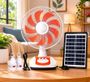 Portable 12-inch Table Fan with White Noise Output