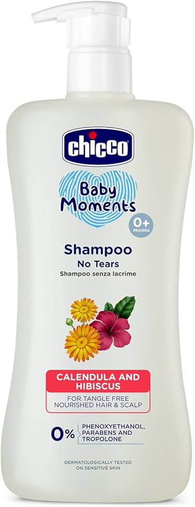 Chicco No-Tears Baby Shampoo, 200ml
