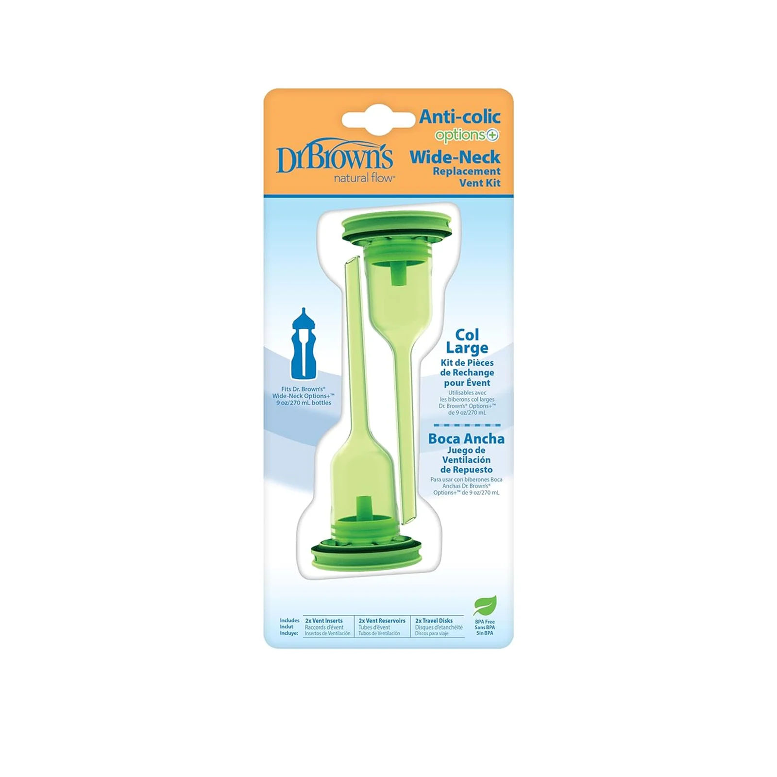 Dr Brown's Options+ Replacement Vent System & Valve