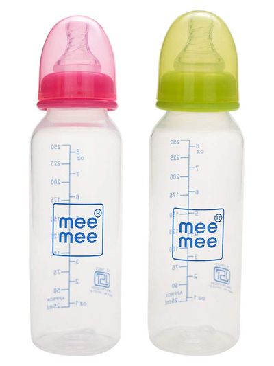 Mee Mee Premium Feeding Bottle, 240ml (Pack of 2) — buy on Amazon India