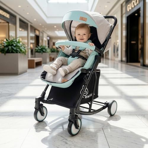R for Rabbit Rock N Roll Baby Stroller