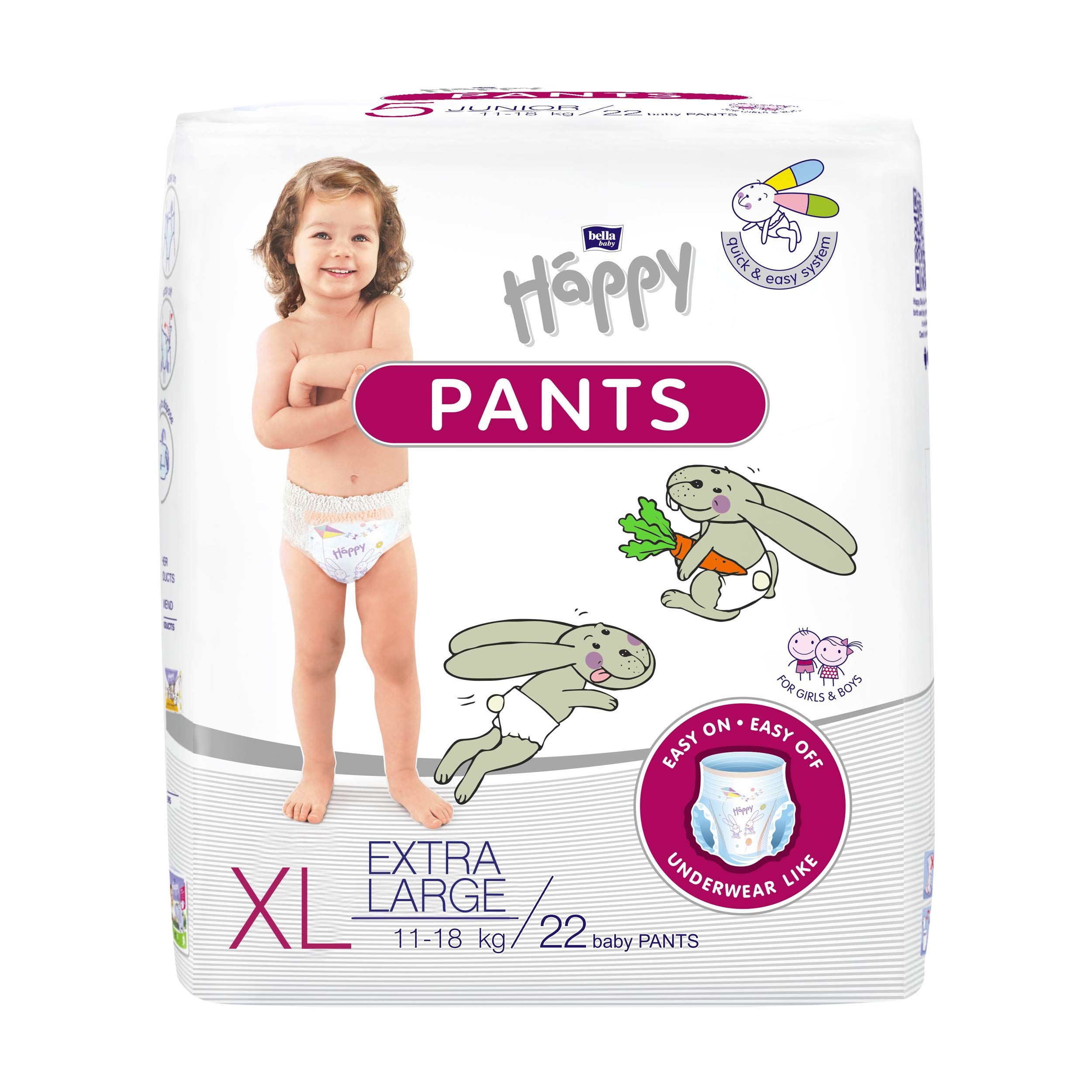 Bella Baby Premium Pants (Size M, 7-12 kg)