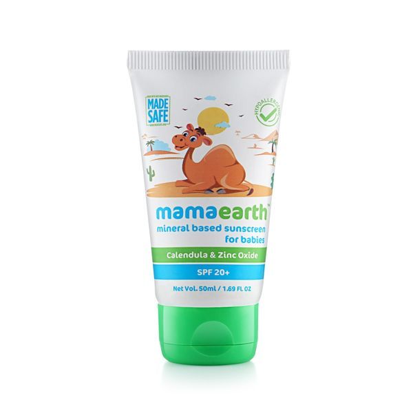 Mamaearth Mineral Based Sunscreen for Babies SPF 20+