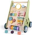 Wooden Push Toy with Wheels