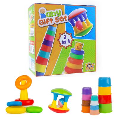 Stacking Cups Toy Set (Multicolor) — buy on Amazon India
