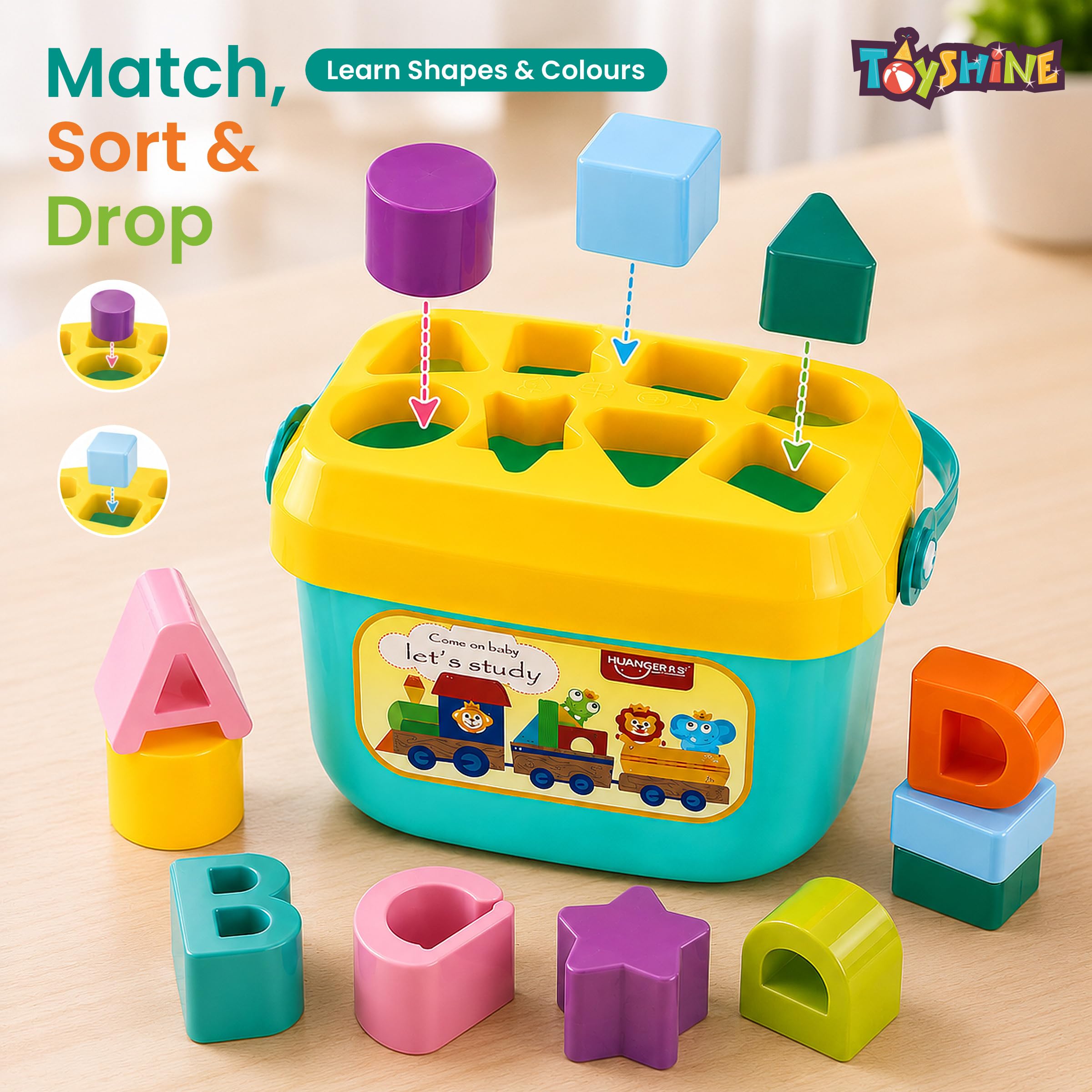 Toyshine Shape Sorter Toy