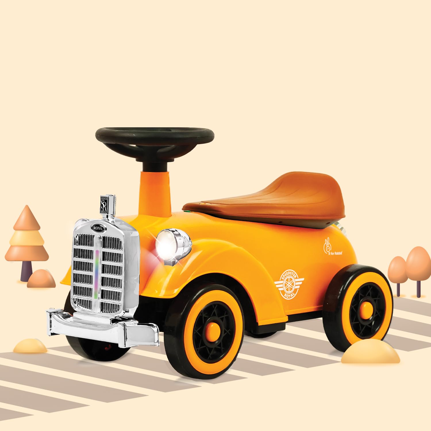 R for Rabbit Ride-On Toy