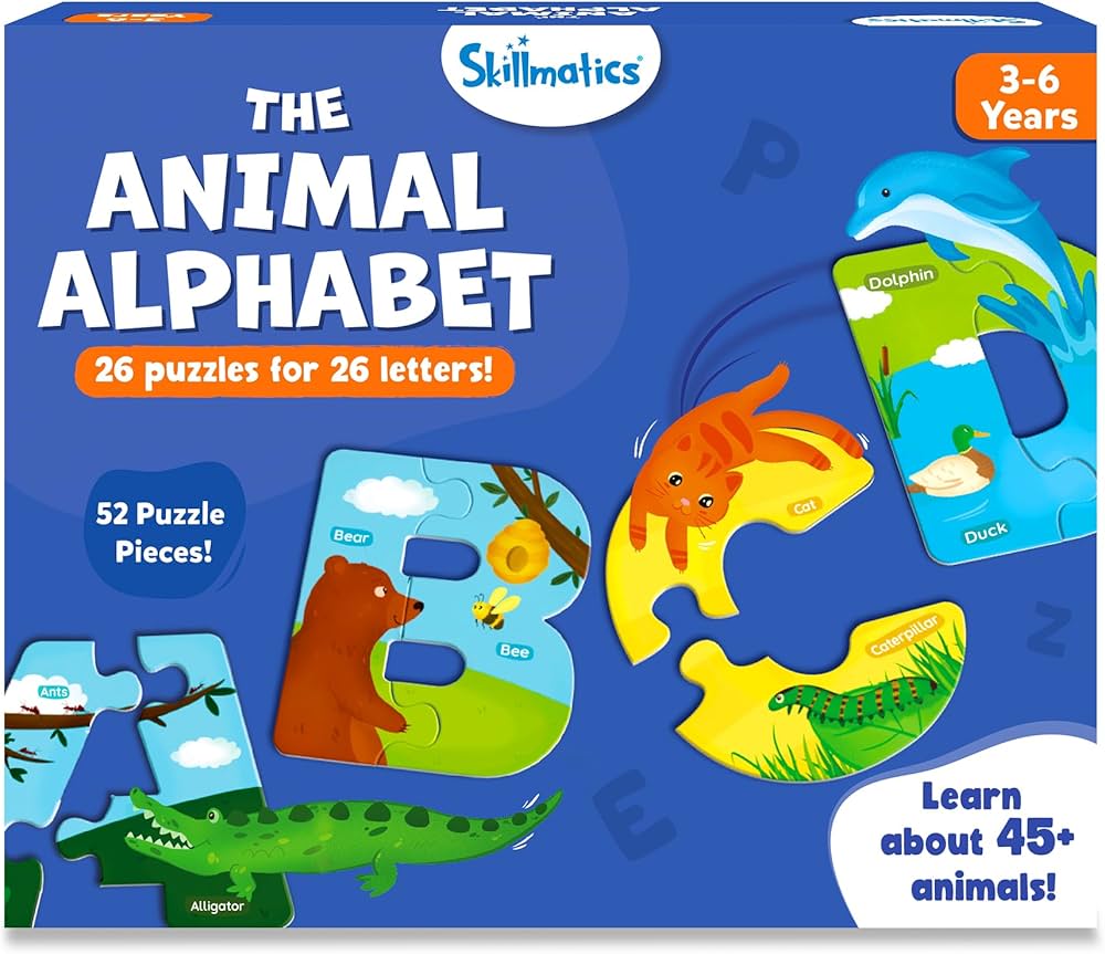 Skillmatics Preschool Puzzle Set (12-24 Months)