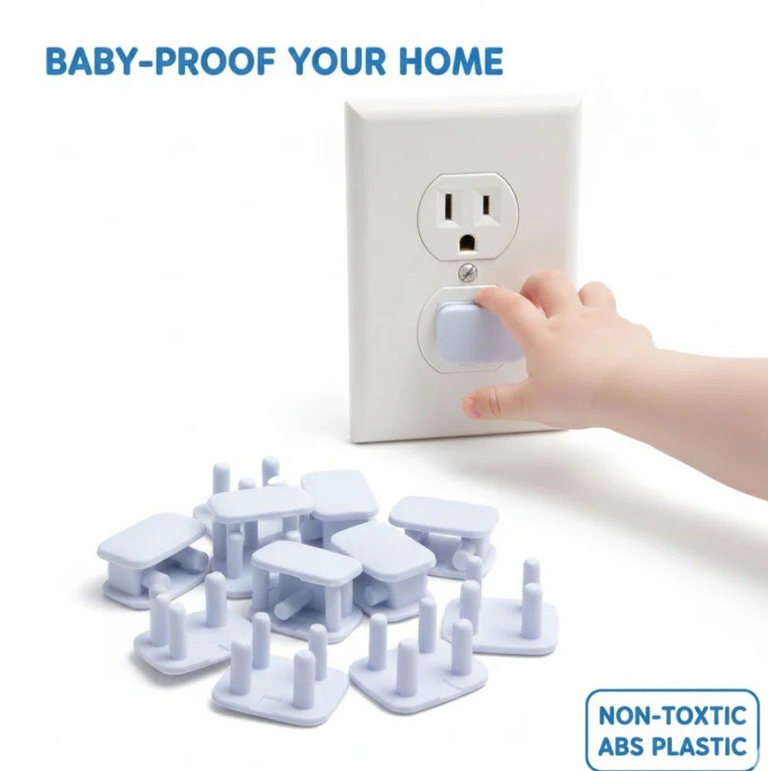Morex Plastic Electrical Socket Covers (Pack of 6)