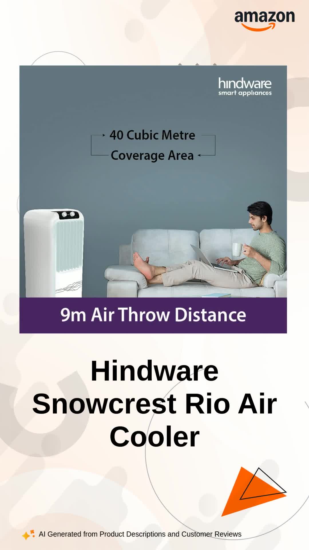 Hindware Snowcrest 15-Litre Dehumidifier
