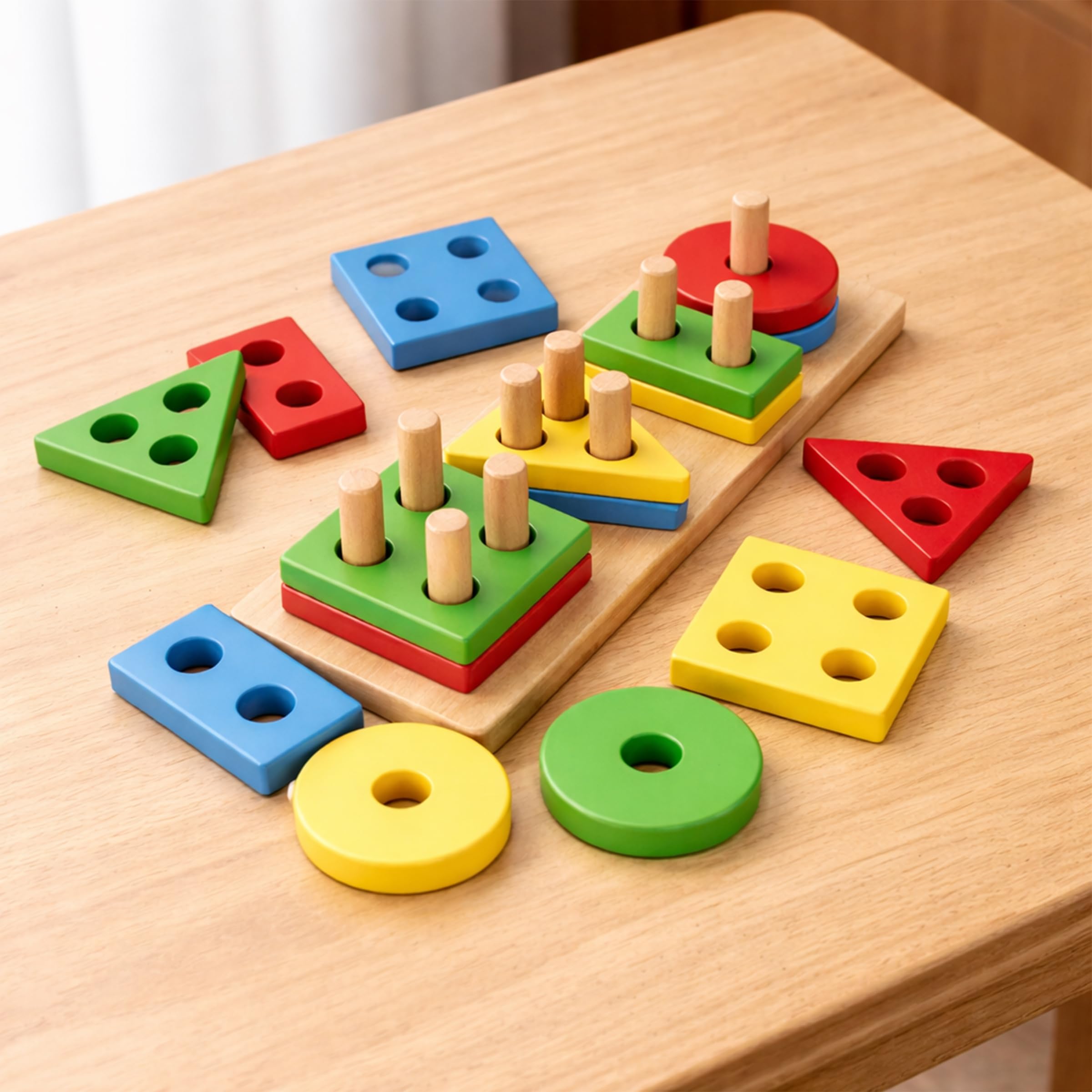 Toyshine Wooden Shape Sorter