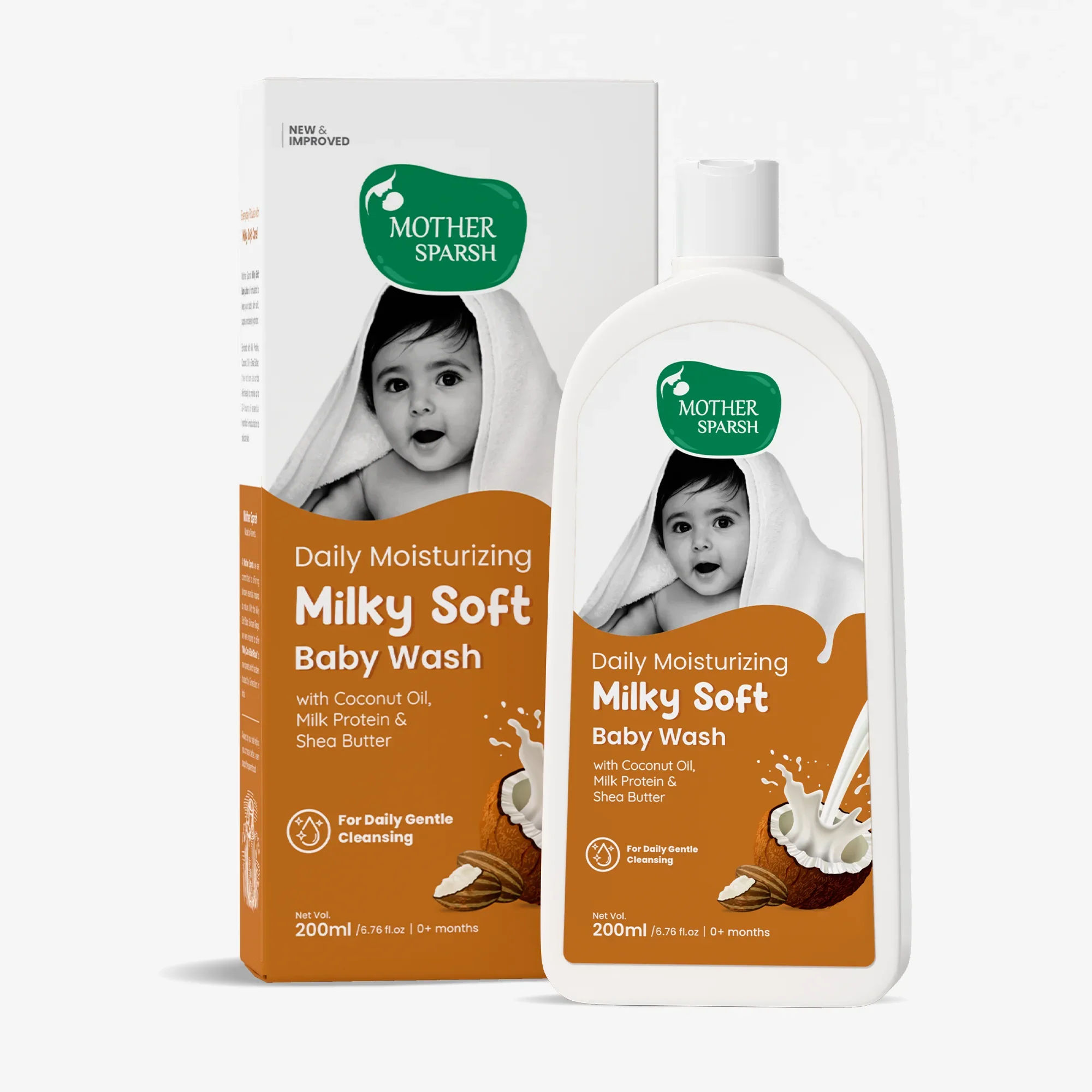Mother Sparsh Organic Baby Wash and Shampoo