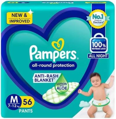 Pampers Swaddlers Pants, Size 5, 12-17 kg, Pack of 40 — buy on Amazon India