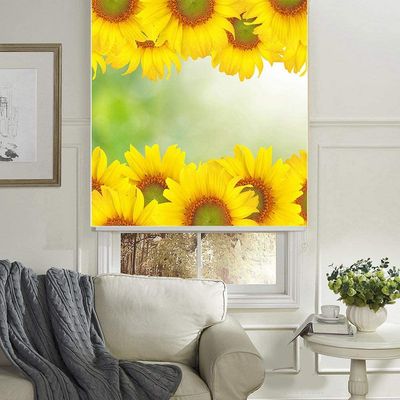 Sunflower Blackout Roller Blind (Small Window) — buy on Amazon India