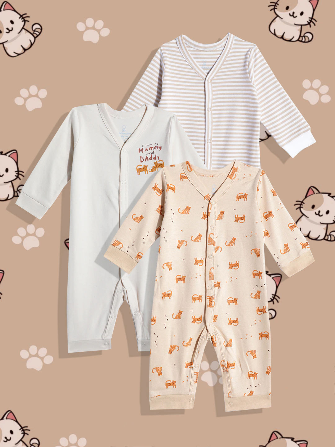 Mothercare Baby Monsoon Collection 3-Piece Set