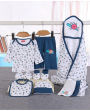 FirstCry BabyHug Newborn Baby Sleepsuit with Zip (0–3 Months)