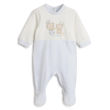 Chicco Baby Sleepsuit Bamboo-Blend with Zipper Guard (0–3 Months) — Sale Price