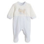 Chicco Baby Sleepsuit Bamboo-Blend with Zipper Guard (0–3 Months) — Sale Price